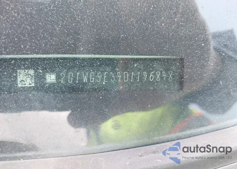 2013 Chevrolet Impala Lt z USA, uszkodzony, nr VIN 2G1WG5E39D1196898